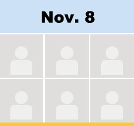 nov 8 calendar to click